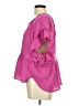 Unbranded Pink Short Sleeve Blouse Size M - photo 5