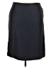 Sharagano 100% Polyester Solid Black Formal Skirt Size 14 - photo 1