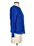 J.Crew Blue Long Sleeve Blouse Size S - photo 4