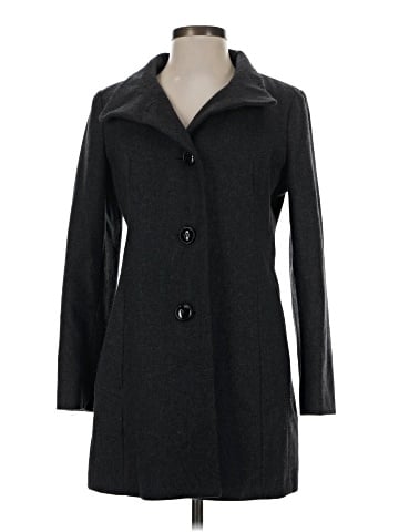 AK Anne Klein Wool Coat (view 1)