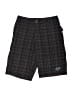 Fox Plaid Gray Black Shorts Size 24 - photo 1