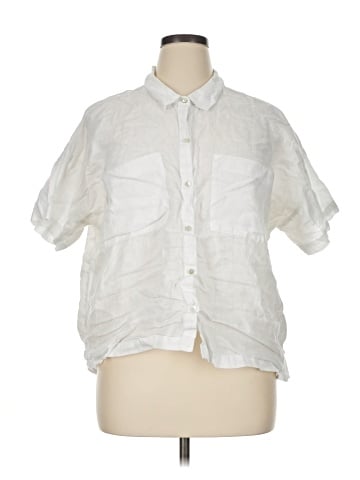 Eileen Fisher Short Sleeve Blouse (view 1)