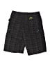 Fox Plaid Gray Black Shorts Size 24 - photo 2