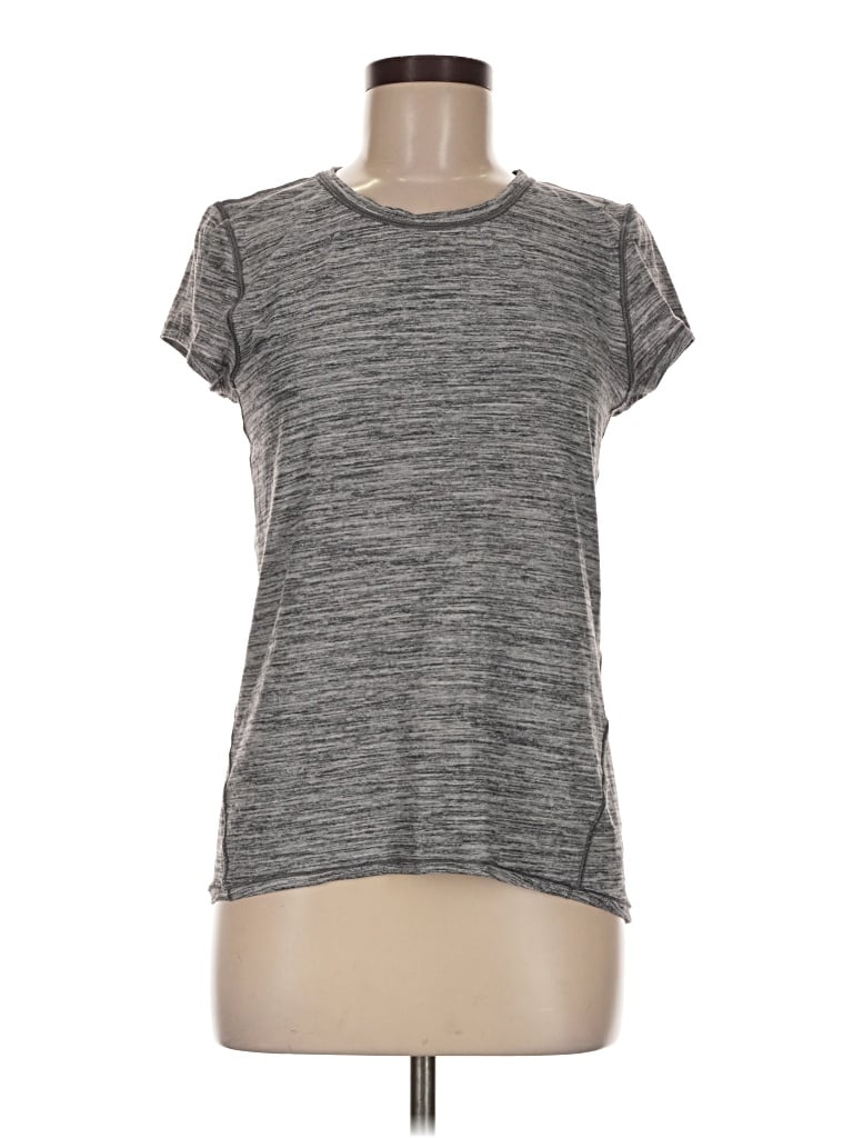 Pre-owned Lululemon Athletica Active T-shirt In Gray