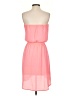 Express Outlet 100% Polyester Solid Pink Cocktail Dress Size S - photo 2