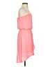 Express Outlet 100% Polyester Solid Pink Cocktail Dress Size S - photo 4