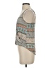 En Creme 100% Rayon Teal Sleeveless Blouse Size S - photo 5