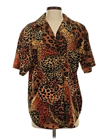 Le Caviar Short Sleeve Blouse (view 1)