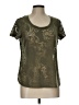 Signature Studio Paisley Green Short Sleeve T-Shirt Size L - photo 1