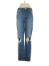 Good American Hearts Blue Jeans Size 4 - photo 1