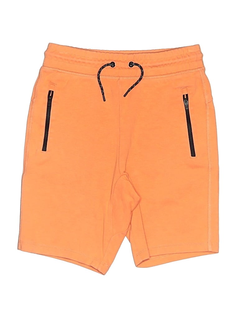 Pre-owned Gap Fit Kids' Athletic Shorts In Orange