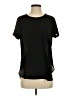 Lush 100% Polyester Black Short Sleeve Top Size XS - photo 1