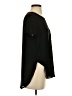 Lush 100% Polyester Black Short Sleeve Top Size XS - photo 4