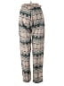 Eberjey 100% Viscose Chevron-herringbone Teal Tan Casual Pants Size Med - Lg - photo 2