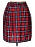 Pendleton 100% Virgin Wool Plaid Red Wool Skirt Size 10 - photo 1