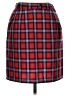 Pendleton 100% Virgin Wool Plaid Red Wool Skirt Size 10 - photo 2