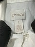 Chico's Ivory Long Sleeve Blouse Size Med (1) - photo 7