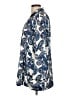 Express 100% Polyester Paisley Blue Blazer Size L (estimated) - photo 5