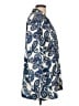 Express 100% Polyester Paisley Blue Blazer Size L (estimated) - photo 4