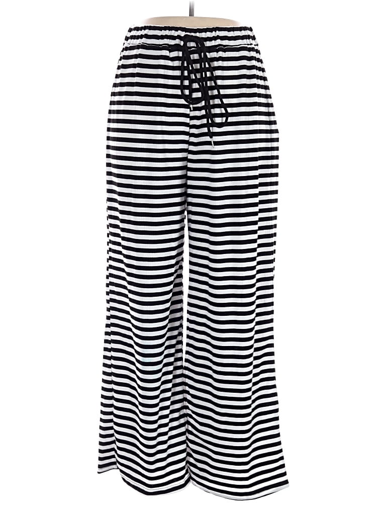 Pre-owned Shein Casual Pants In Black