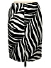 Talbots Animal Print Black Casual Skirt Size 4 Petite - photo 2