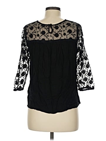Maurices 3/4 Sleeve Blouse (view 2)