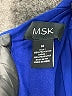 MSK 100% Polyester Blue Jumpsuit Size M - photo 3