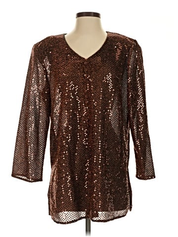 Another Thyme 3/4 Sleeve Blouse (view 1)