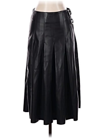 Bershka Faux Leather Skirt (view 1)