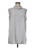 MM. LaFleur Silver Sleeveless Top Size M - photo 1