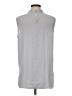 MM. LaFleur Silver Sleeveless Top Size M - photo 2