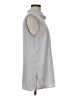 MM. LaFleur Silver Sleeveless Top Size M - photo 4