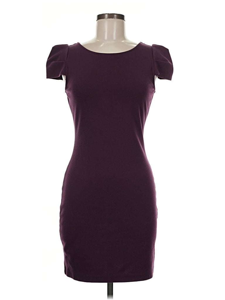 Pre-owned Silence And Noise Cocktail Dress In Burgundy