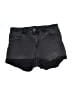 H&M Black Denim Shorts Size 8 - photo 1