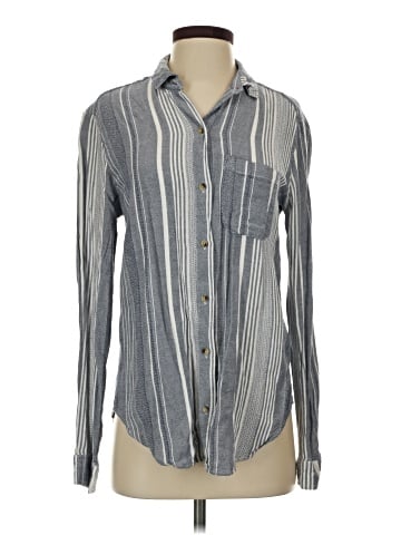 Maeve by Anthropologie Long Sleeve Button-Down Shirt (view 1)