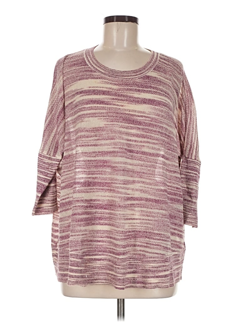 Pre-owned Splendid Pullover Sweater In Purple