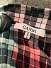 Ganni Plaid Black Long Sleeve Blouse Size EU 42 / US 12 - photo 7