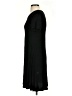 Unbranded Solid Black Casual Dress Size XS - photo 5