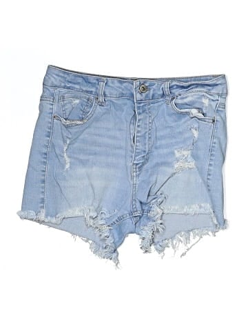 Wax Jean Denim Shorts (view 1)