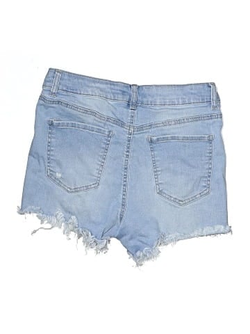 Wax Jean Denim Shorts (view 2)