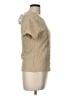 DKNY Tan Short Sleeve Top Size L - photo 4