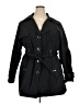 Fashion Bug 100% Polyester Black Trenchcoat Size 2X - photo 1