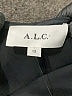A.L.C. 100% Polyester Black Cocktail Dress Size 12 - photo 7