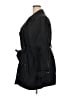 Fashion Bug 100% Polyester Black Trenchcoat Size 2X - photo 5