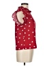 Unbranded 100% Polyester Hearts Red Short Sleeve Turtleneck Size M - photo 4