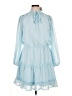 BTFBM 100% Polyester Blue Casual Dress Size XL - photo 1
