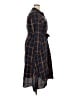 Unbranded 100% Polyester Plaid Blue Casual Dress Size XXL - photo 4
