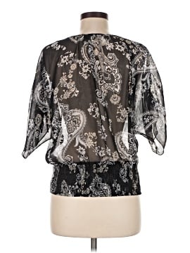 White House Black Market Short Sleeve Blouse (view 2)