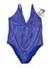Yitty Metallic Blue One Piece Swimsuit Size 4X - photo 1