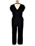 A New Day 100% Polyester Solid Black Jumpsuit Size XL - photo 2